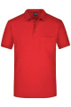 Men's Polo Pocket, red
