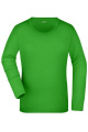 Ladies' Stretch Shirt Long-Sleeved, lime-green