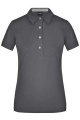 Ladies' Plain Polo, graphite/graphite-white