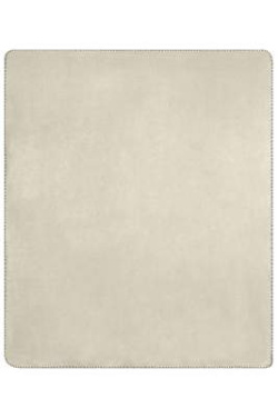 Bonded Fleece Blanket, dark-green/cream – James & Nicholson (3)