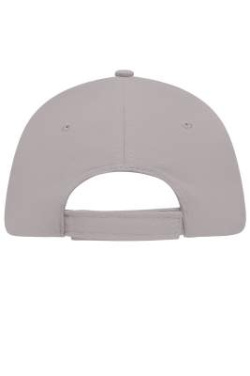 5 Panel cap with contrasting brim edge, light-grey/black - Myrtle Beach (4)