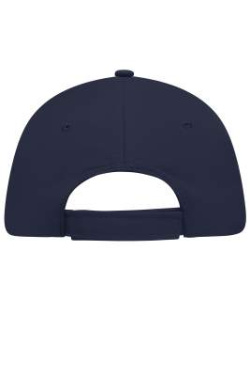 5 Panel cap with contrasting brim edge, navy/white - Myrtle Beach (4)