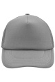 5 Panel Polyester Mesh Cap, dark-grey