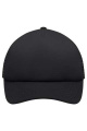 5 Panel Polyester Mesh Cap for Kids, black/black