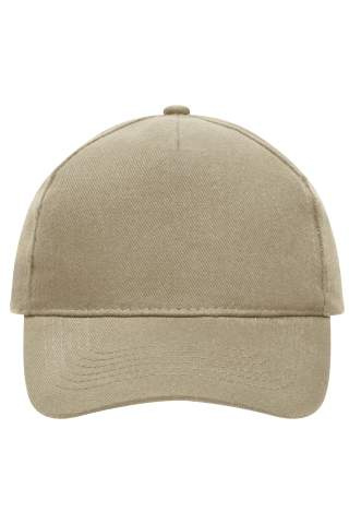 5 Panel Cap Heavy Cotton, beige – Myrtle Beach (1)
