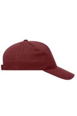 5 Panel Cap Heavy Cotton, burgundy – Myrtle Beach (3)