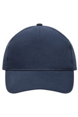 5 Panel Cap Heavy Cotton, navy