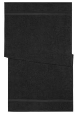 Bath Towel, black – Myrtle Beach (2)
