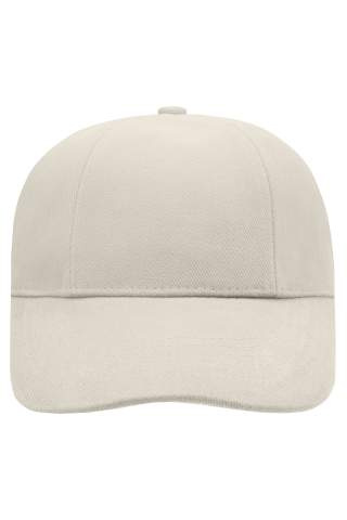 Turned 6 Panel Cap Laminated, light-grey – Myrtle Beach (1)