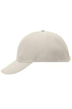 Turned 6 Panel Cap Laminated, light-grey – Myrtle Beach (2)