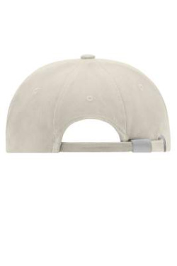 Turned 6 Panel Cap Laminated, light-grey – Myrtle Beach (4)