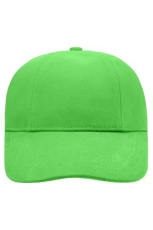 Turned 6 Panel Cap Laminated, lime-green