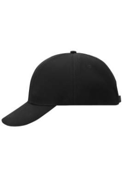 Turned 6 Panel Cap Laminated, black – Myrtle Beach (2)
