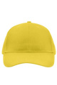 Brushed 6 Panel Cap, sun-yellow
