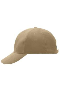 6 Panel Raver Cap Laminated, beige – Myrtle Beach (2)
