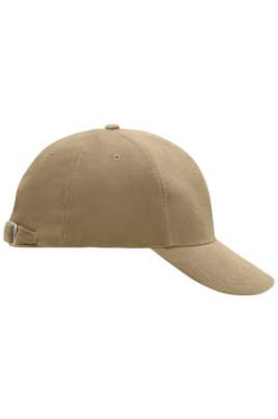 6 Panel Raver Cap Laminated, beige – Myrtle Beach (3)