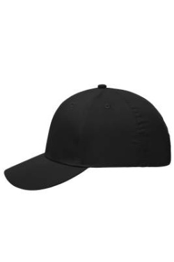 6 Panel Polyester Peach Cap, black – Myrtle Beach (2)