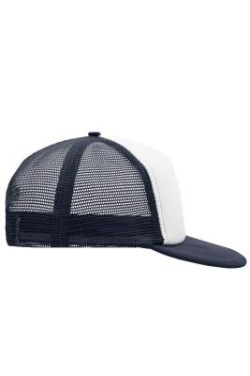 5 Panel Flat Peak Cap, white/navy – Myrtle Beach (3)