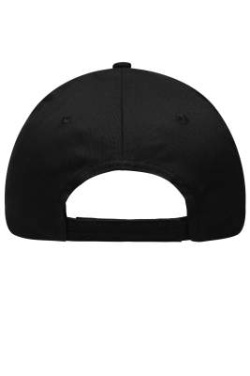 6 Panel Brushed cap with contrasting brim edge, black/light-grey - Myrtle Beach (4)