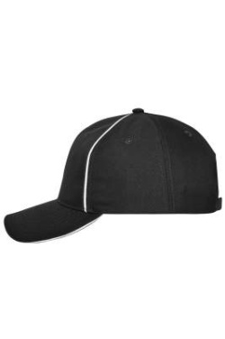 6 Panel Workwear Cap - SOLID, black – Myrtle Beach (2)