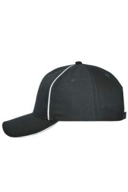 6 Panel Workwear Cap - SOLID, carbon – Myrtle Beach (2)