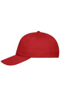 5 Panel Cap Organic Cotton, red – Myrtle Beach (2)