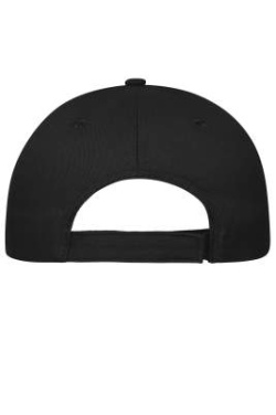 5 Panel Cap Organic Cotton, black – Myrtle Beach (4)
