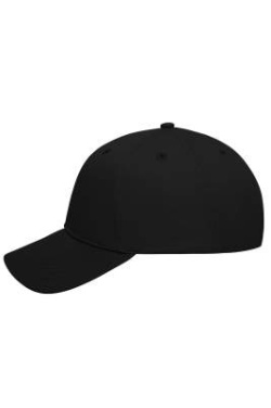 6 Panel Cap Bio Cotton, black – Myrtle Beach (2)