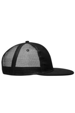 6 Panel Flat Peak Cap, black – Myrtle Beach (3)