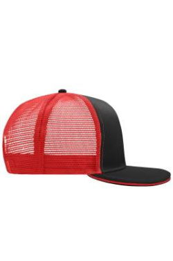 Pro Cap Mesh 6 Panel, black/red – Myrtle Beach (3)