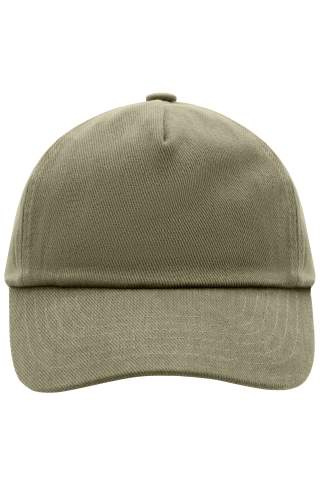5 Panel Kids' Cap, dark-khaki – Myrtle Beach (1)