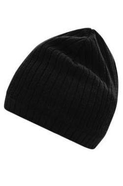 Knitted Hat, black/black – Myrtle Beach (2)