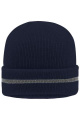 Reflective Beanie, navy/silver