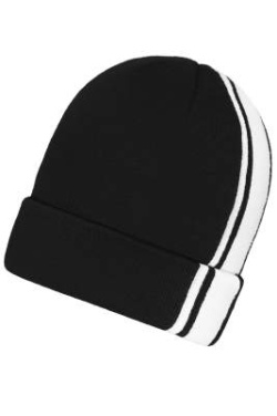 Winter Beanie, black/white – Myrtle Beach (2)