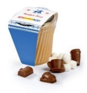 mini hot chocolate&marshmallows, product image