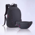 Expedition Set: sports backpack, 18 L & waist bag, pink