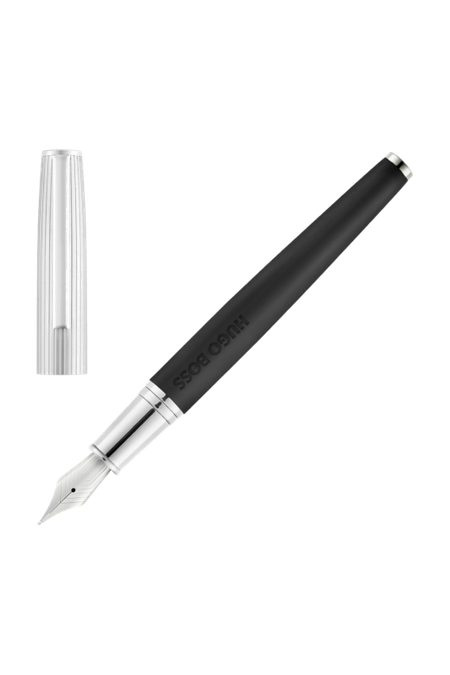 Fountain pen Illusion Arcade Black & Chrome, product image (1)