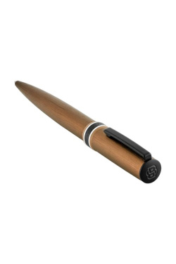 Ballpoint pen Arche Brushed Ring, camel brown, product image (4)