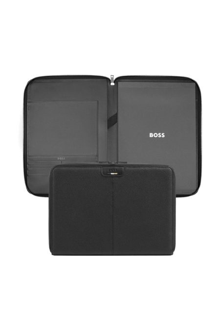 Conference folder zip A4 Emblematic Black, product image (1)