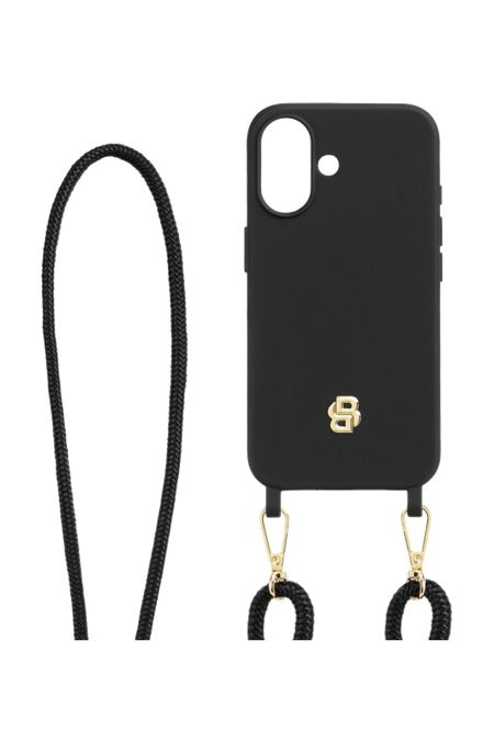 iPhone 16 case Double B Black & Gold, product image (1)