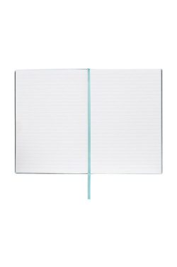Notebook A5 Holographic Flower Light Blue Lined, product image (3)