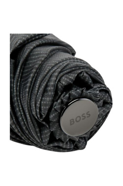 Pocket umbrella Chevron Dark Grey, product image (3)