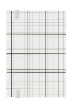 Notebook A5 Checkered White Lined, product image (4)