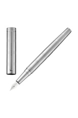 Fountain pen Loop Stripes Chrome