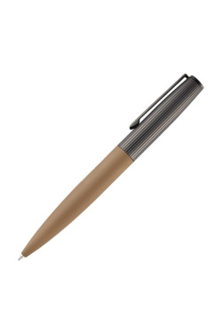 Ballpoint pen Illusion Arcade, camel brown / gunmetal grey, product image (2)