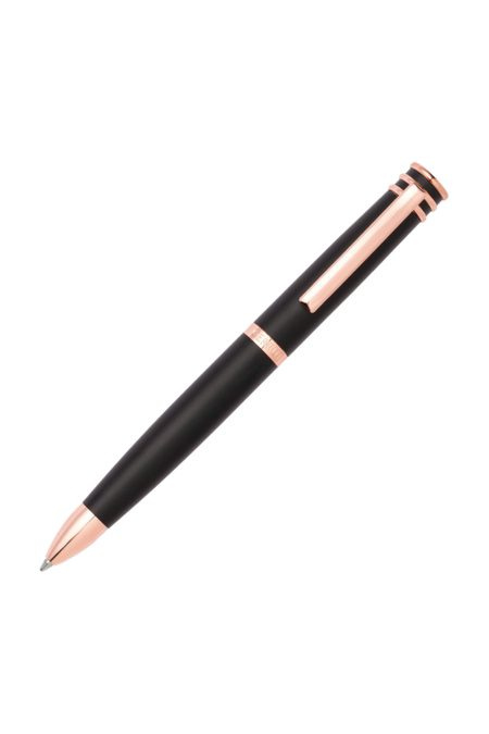 Ballpoint pen Austin, black / rose gold, product image