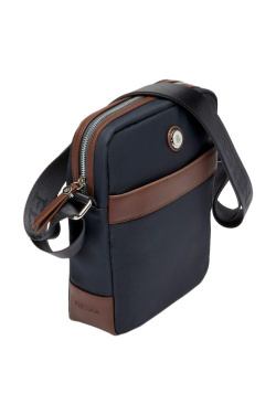Reporter bag Button Navy & Brown, product image (3)