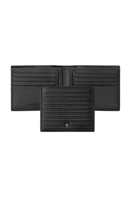 Card wallet Interlace Black, product image