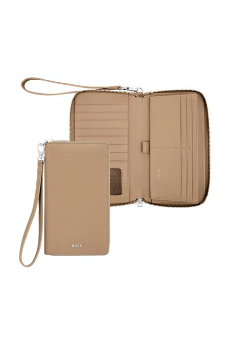 Travel wallet Classic Grained Camel, product image (1)