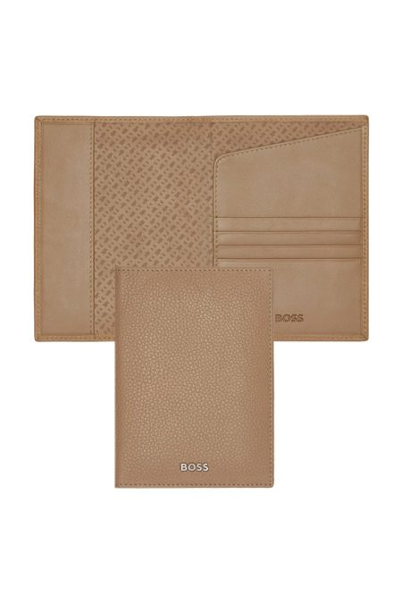 Passport holder Classic Grained Camel, product image (1)